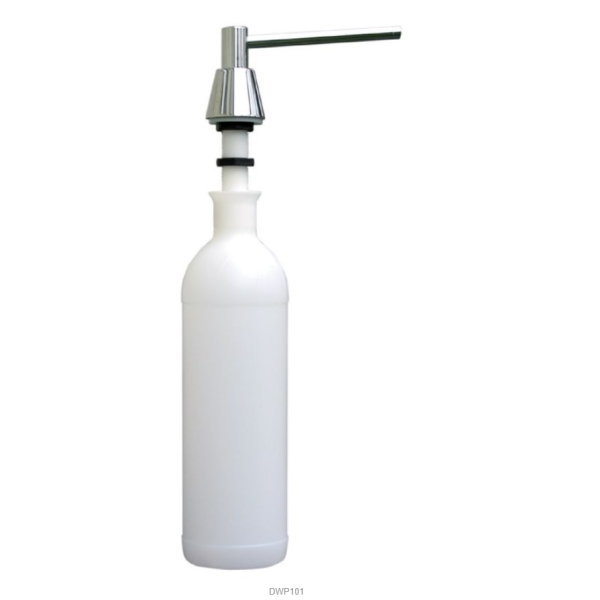 Dozownik mydła w płynie Merida w połysku montowany na blat 1000 ml